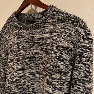 A.P.C. - Wool-Blend Sweater - Black white marled - men’s large , NWOT